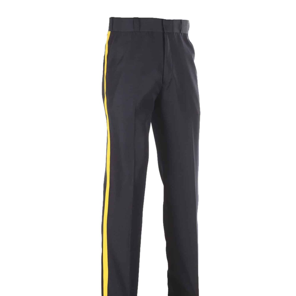 First Class Uniforms Striped Polyester Uniform Pants/Slacks - Clothing & Accessories